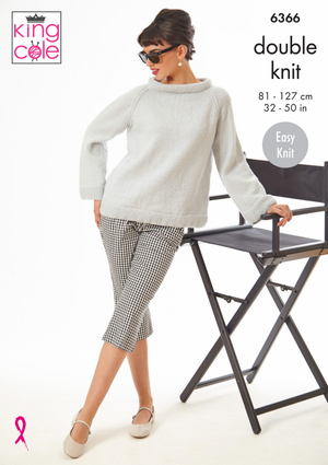 Sweaters in King Cole Merino Blend DK (6366)