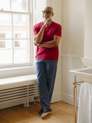 Red & Navy HJ Pyjama Set