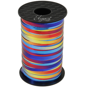 Rainbow Metallic Curling Ribbon 250yds / 228m