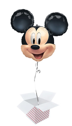 Mickey Mouse Forever Helium Foil Giant Balloon - Inflated Balloon in a Box