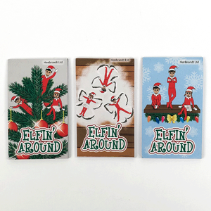 Elfin Around Assorted Christmas Mini Notebook