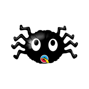 Halloween Mini Spider Shaped Air Fill Foil Qualatex Balloon 36cm / 14 in