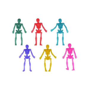 Assorted Halloween Stretchy Skeletons 9cm