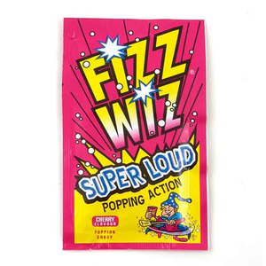 Cherry Flavour Fizz Wiz Popping Candy Vegetarian Gluten Free Sweet 5g