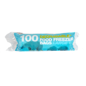 Degradable Food & Freezer Bags - Roll of 100