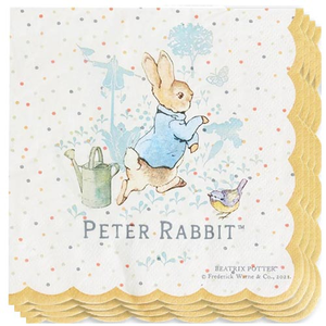 Peter Rabbit Luncheon Napkins 33cm 2ply - Pack of 16