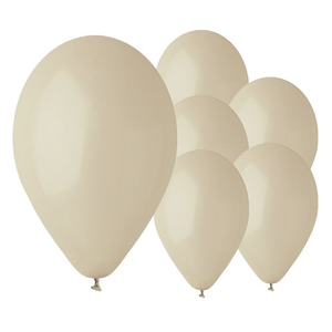 Latte Cream Bio Latex Balloons 33cm / 13 in - Pack of 50