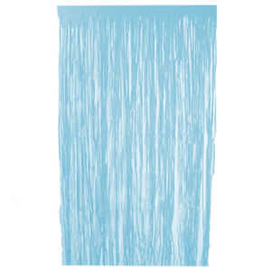 Powder Blue Paper Door Curtain Backdrop 1.9m x 99cm