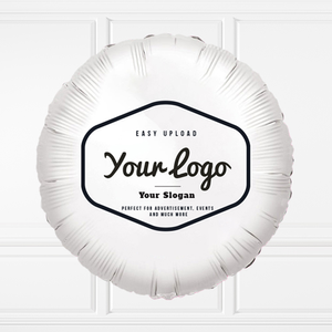 Personalised Brand Logo Photo Balloon - Delivered Uninflated