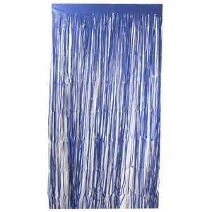 Dark Blue Paper Door Curtain Backdrop 1.9m x 99cm