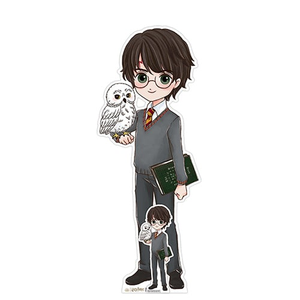 Cute Harry Potter and Hedwig Animated Star Mini Cardboard Cutout 92cm