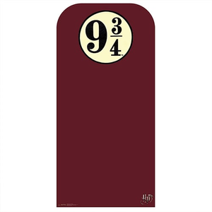 Hogwarts Express Platform 9¾ Harry Potter Single Backdrop Cardboard Cutout 193cm