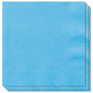 Powder Blue Luncheon Napkins 33cm 2 Ply - Pack of 20