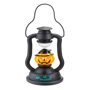 Pumpkin Spooky Halloween Sound &amp; Light Up Lantern 28.5cm