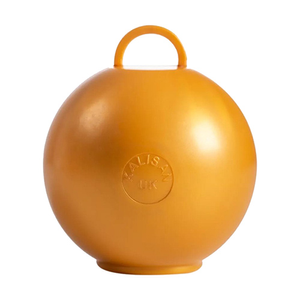 Gold Round Bubble Balloon Weight 75g