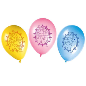 Disney Princess Live Your Story Latex Balloons 28cm / 11 in - Pack of 8