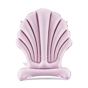 Pink Seashell Standing Giant Air Fill Foil Balloon 96cm / 38 in