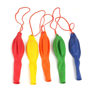 Assorted Colour Punch Latex Balloons 45cm / 18 in - Pack of 5