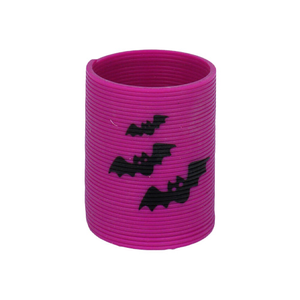 Purple Bat Halloween Mini Spring Toy 4cm