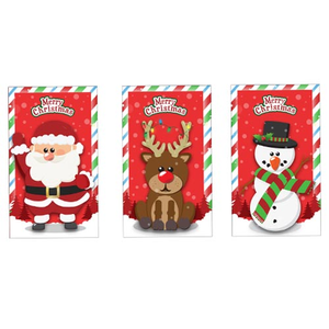 Assorted Christmas Character Mini Notebook