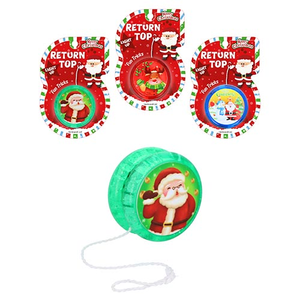 Assorted Light-Up Christmas Character Return Top Yo-Yo