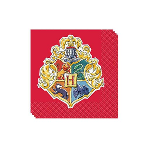 Harry Potter Beverage Napkins 25cm 2Ply - Pack of 16