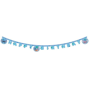 Lilo &amp; Stitch Disney Happy Birthday Die-Cut Card Banner 2m