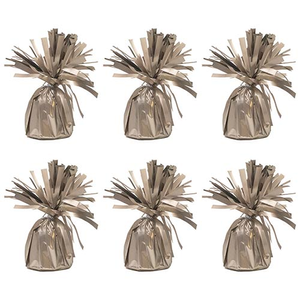 Matte Nude Foil Balloon Weights - Pack of 6