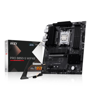 AMD Ryzen 7 7800X3D, MSI PRO B850-S WIFI6E Motherboard CPU Bundle