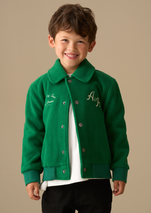 Austin Graphic Varsity Jacket