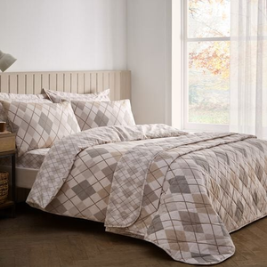 KING DUVET COVER Argyle