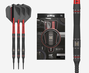 Target Darts Scope 11 90% Tungsten 19G Soft Tip Darts Set