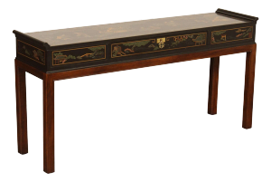 Drexel Heritage Chinoiserie Decorated Console Table