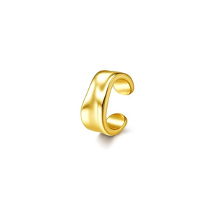 Textured Gold Ear Cuff