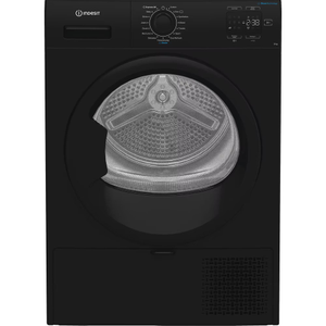 Indesit CYD92DBBUK Freestanding 9kg Heat Pump Tumble Dryer - Black