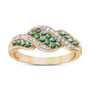 Cascade Of Royalty Ring Size 9