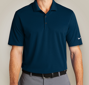 Nike Dri-FIT Micro Pique Performance Polo 2.0 - Printed - Navy