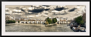 The River Seine in Paris, France