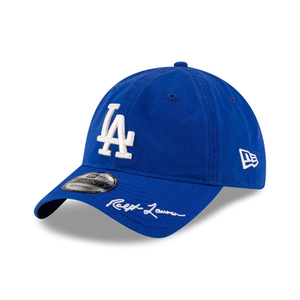 LA Dodgers Ralph Lauren X MLB Open Blue 9TWENTY Adjustable Cap