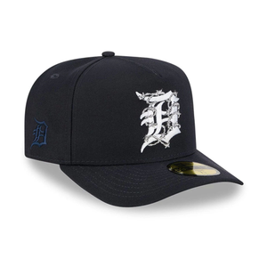 Detroit Tigers MLB Wired Navy 59FIFTY A-Frame Fitted Cap