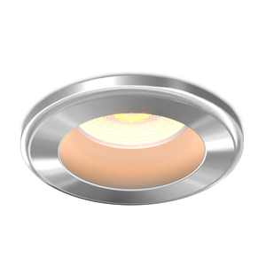 Dimmbare Mini LED Einbaustrahler Nickel - IP65 - 4W - CCT - 5 Jahre Garantie - Geeignet für das Badezimmer