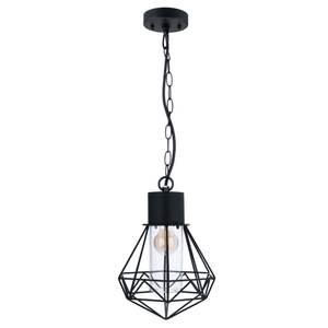 LED Deckenleuchte - Schwarz - IP44LED Deckenleuchte - Schwarz - E27-Fassung - IP44