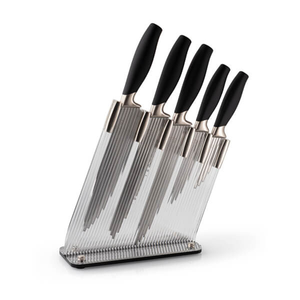 Taylor's Eye Witness Brooklyn Nickel 5 Piece Knife Block Set