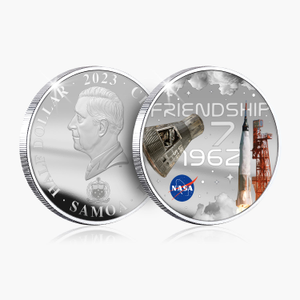The Official History of NASA 2023 Friendship 50mm Coin
