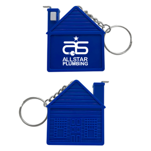House-Shaped  Keychain Tape  Measure