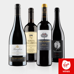 Virgin Wines 4 Bottle Deep Reds Selection Case 75cl
