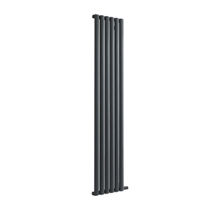 Milano Aruba Ardus - Anthracite Dry Heat 900W Vertical Electric Designer Radiator - 1784mm x 354mm - With Touchscreen Wi-Fi Thermostat