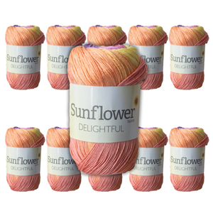 Sunflower Yarns Delightful Pack - Amiya (10 Pack)