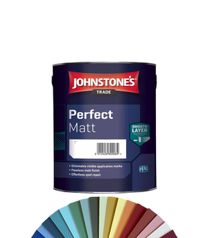 Johnstone's Trade Perfect Matt Paint - Tinted Colour Match