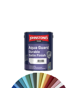 Johnstone's Aqua Guard Durable Satin Finish Paint - Tinted Colour Match